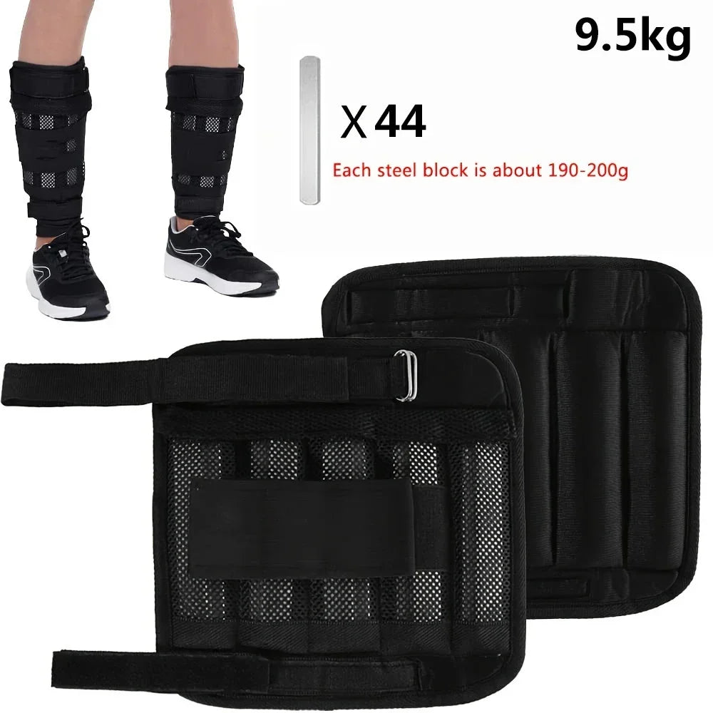 Adjustable Weight Vest, Ankle Weights with Weights, Wrist Weights, Gym Running Weights Strength Training Equipment Fitness Tools