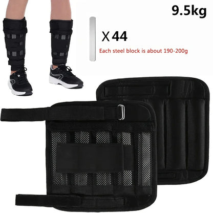 Adjustable Weight Vest, Ankle Weights with Weights, Wrist Weights, Gym Running Weights Strength Training Equipment Fitness Tools