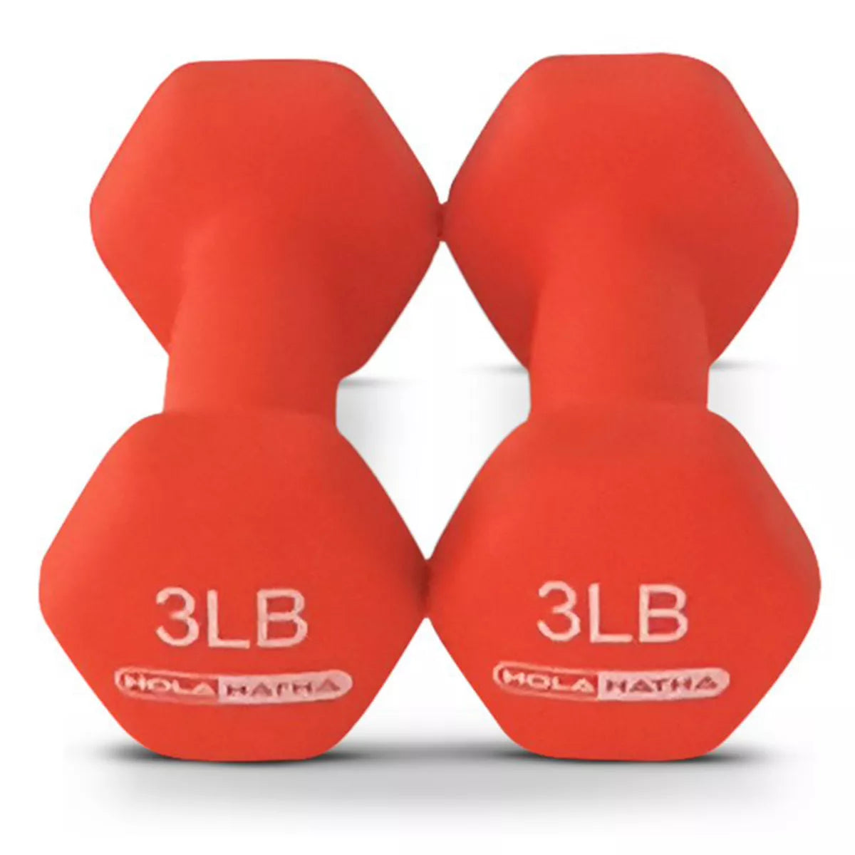 Holahatha 3, 5, and 8 Pound Dumbbell Hand Weight Set with Storage Rack, Multi