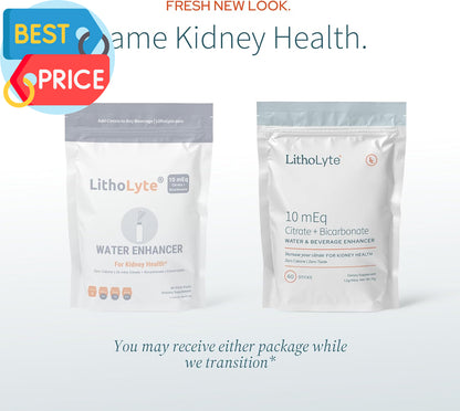 Kidney Health 15 Meq | Water & Beverage Enhancer for Kidney Health | Developed B